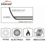 Caçarola alta em aço inoxidável Chef Luxe da Lacor