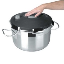Lacor Luxe commercial stainless steel pressure cooker