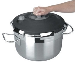 Pentola a pressione professionale Luxe in acciaio inox Lacor