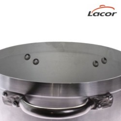 Pentola cilindrica con coperchio Chef Alluminio Lacor
