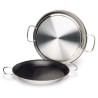 Lacor Valencian paella pan in non-stick stainless steel