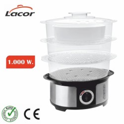 Cuiseur vapeur et cuiseur à riz 69121 Lacor