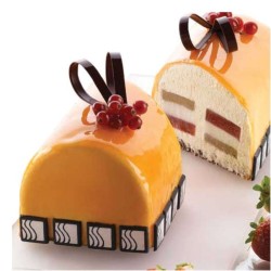 Stampo Bûche TortaFlex Silikomart Professional
