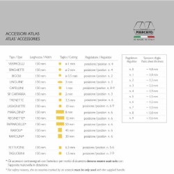 Accessori per macchine per la pasta Marcato Atlas 150