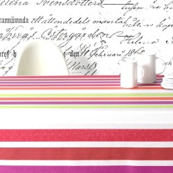 Toalha de mesa plastificada Caravaggio Multi série Fibratex. Ao corte