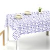 Tovaglia cerata Guillem blu serie Yelmotex. Al taglio