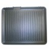 Geribbelde grillplaat voor de opklapbare grill Pro van Lacor