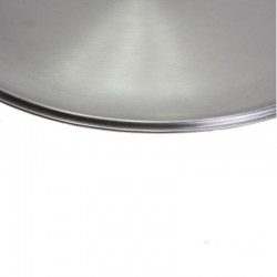 Comprar tapa gira tortillas de acero inoxidable de alta calidad. Ibili  diámetro 26 cm