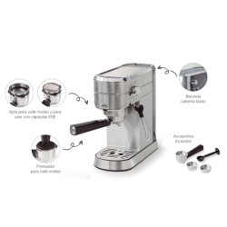 Macchina per caffè espresso Compact di Lacor