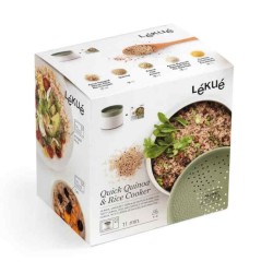 Lékué Quick Quinoa & Rice Cooker