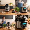 Pentola elettrica GM H Deluxe Fry con testa friggitrice e bilancia