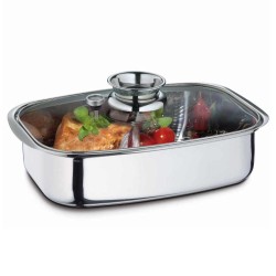 Rustidera asador de acero Inox. Aroma de Küchenprofi