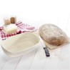 Banneton rettangolare con fodera per la lievitazione degli impasti Westmark