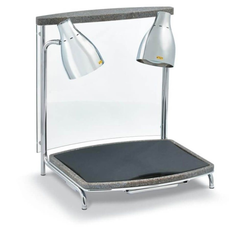 Lampada riscaldante doppia, stazione buffet trinciante Vollrath