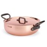 De Buyer Prima Matera conical copper casserole pan for induction