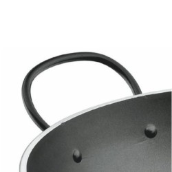 Antiaanbak aluminium wok Robust van Lacor