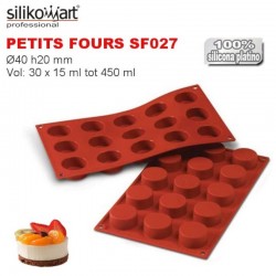 Molde Petits-Fours SF027 SiliconFlex de Silikomart