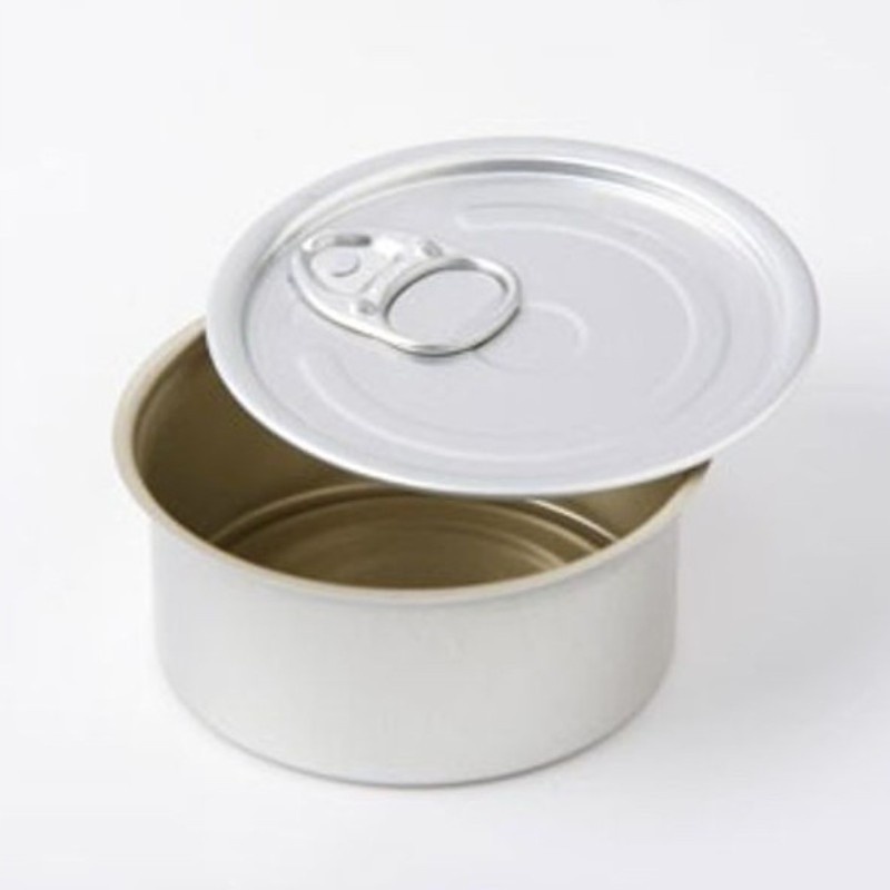 100 empty food cans with lids by 100% Chef
