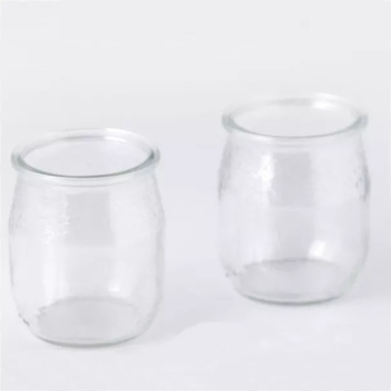 Vasos de cristal de yogur vacios. Venta online. Cantidad Pack de 8