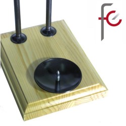Vertical ham stand