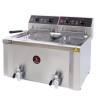 Freidora 8+8L con grifo doble cuba FE-8+8 de Sammic