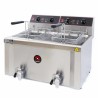 Freidora 8+8L con grifo doble cuba FE-8+8 de Sammic