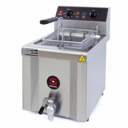 Freidora 8L con grifo de una cuba FE-8 de Sammic
