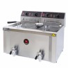 Freidora 8+8L con grifo doble cuba FE-9+9 Trifásica de Sammic