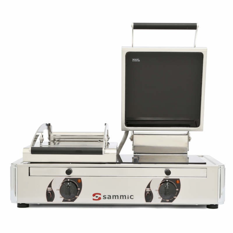 Plancha eléctrica vitro-grill doble GV-10LL de Sammic