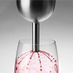 Aérateur de vin en acier inox d'Ibili