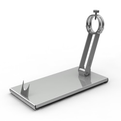 Jamonero acero inox Plegable y giratorio 180º S-HB3BG de Saigo