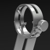 Support à jambon acier inox pliable et pivotant 180º S-HB3BG de Saigo