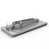 Jamonero acero inox Plegable y giratorio 180º S-HB3BG de Saigo