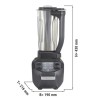 Hamilton Beach Standmixer RIO mit Edelstahlbehälter für Getränke