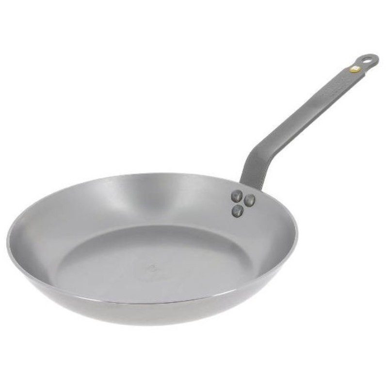 Patelnie ze stali węglowej Mineral B marki De Buyer