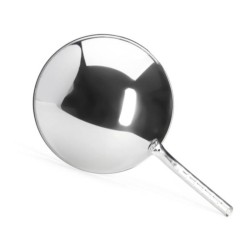 Wok en acier inox + support adaptateur pour induction De Buyer
