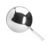 De Buyer stainless steel wok + induction adapter stand