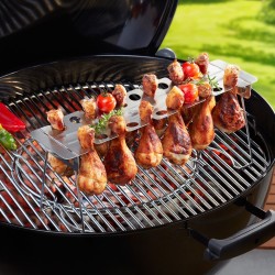 Kippenpotenhouder voor de barbecue van Gefu