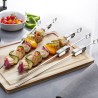 Conjunto de 5 espetos para barbecue da Gefu