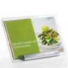 Suporte para livros de cozinha com vidro de segurança da Gefu