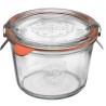Set di 4 barattoli per conserve da 250 ml Weck