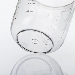Maatbeker 1 L met deksel van Westmark