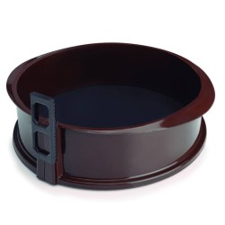 Molde redondo desmontable de silicona de Lacor