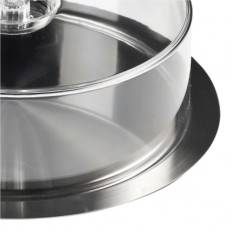 Inoxibar Catering-Servierplatte rund mit Haube