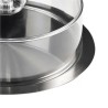 Inoxibar Catering-Servierplatte rund mit Haube