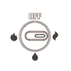 Lacor Elektrischer Heizstrahler Black mit Standfuß