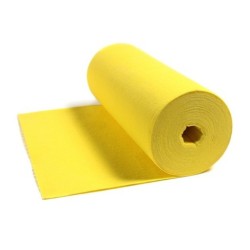 Rotolo di panno sintetico giallo 14 metri