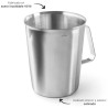 Jarras medidoras de acero inox 18/10 de Lacor