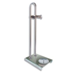 Portaprosciutto verticale in acciaio inox