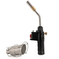 Soplete de cocina de doble uso Brulee Max de 100% chef